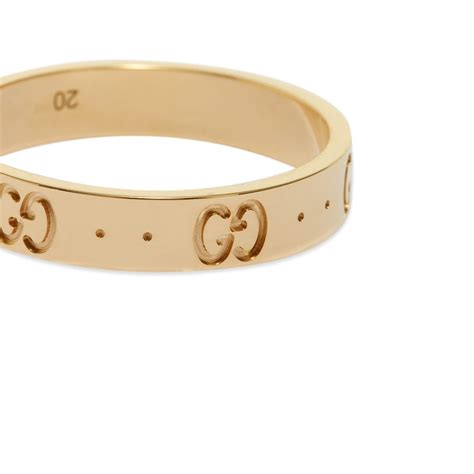 gucci ring icon thin band